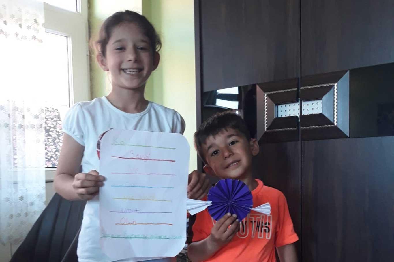 Özel çocuklardan bayram mesajları duygulandırdı